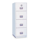 Classificatore Ignifugo Serratura a Chiave 4 Cassetti Technomax - 1471X528X675Mm