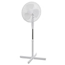 Ventilatore a Piantana Ø40 cm 40W H125 3 Velocità Bianco