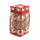 Lot de 16 boules de Noël en plastique Ø8 cm avec sachet en cuivre