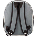 Zaino Zainetto Asilo Star Wars 3d Effetto Rilievo Nuova Edizione Grigio e Nero