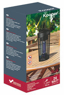 Zanzariera Elettrica Lampada 24W Kooper Flash