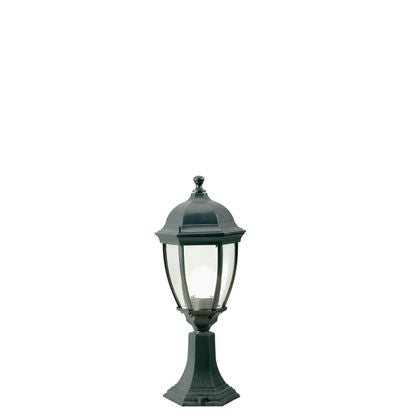 online Poteau de lampe pour portail de couleur gris pour l'extérieur Olive Sovil Line