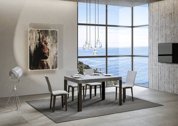 acquista Tavolo 130x90x77 cm Tavolo Linea Fix Cemento