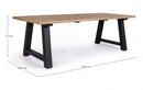 Tavolo 240x100x77h cm Rolland Antracite