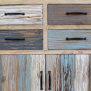 Mobile Alden 78x39x93 h cm in Legno Multicolor