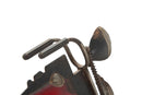 Pannello Moto Red 98,5x5,5x47,5 cm in Ferro