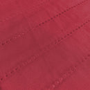 Copridivano Trapuntato con Penisola Destra Seduta in Microfibra Bordeaux Varie Misure