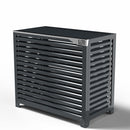 Cover Pompa di Calore 105x65x150 cm a Terra Indipendente Big Blade VL Antracite 