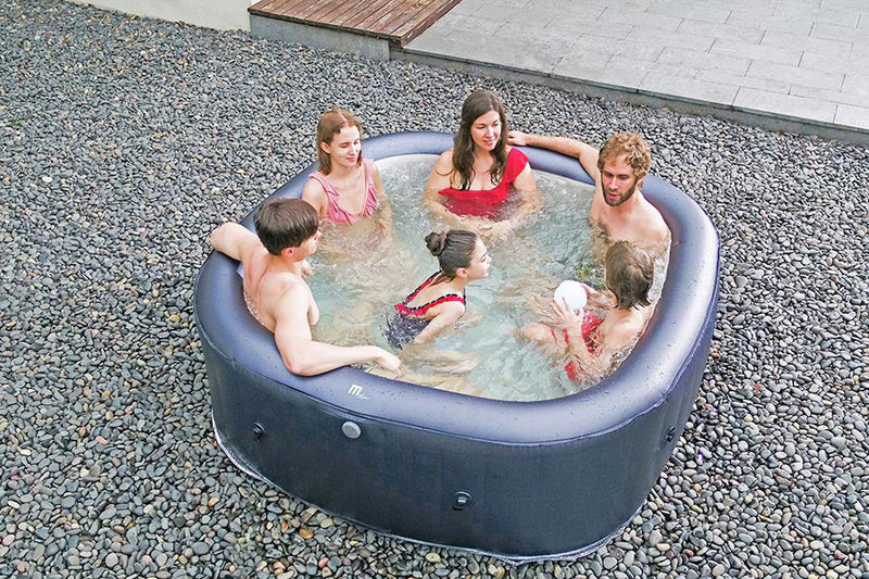 Piscina Idromassaggio Gonfiabile Riscaldata 185x185x68 cm Armonia Muse Otium
