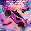 Macchina Elettrica per Bambini 12V con Licenza Lamborghini Sian FKP 37 Rosa