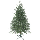 Albero di Natale Artificiale 150 cm con 1375 Rami Base in Metallo Verde      