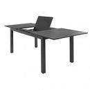 Tavolo Cuba Allungabile 150/210x90x75 h cm in Alluminio Antracite
