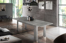 Tavolo Allungabile 160/210x90x75 cm Jesi Cemento Bronx