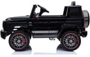 Macchina Elettrica per Bambini 12V con Licenza Mercedes G63 AMG Fuoristrada Nera