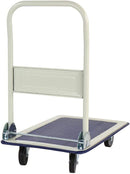 Carrello Portapacchi Portattutto da Trasporto con Manico Pieghevole e Tappetino