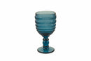 Set 6 Calici Ø8,4x17 cm in Vetro Villa d'Este Home Tivoli Geometie Multicolor