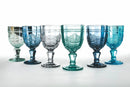 Set 6 Calici in Vetro 235 ml Villa d'Este Home Tivoli Syrah