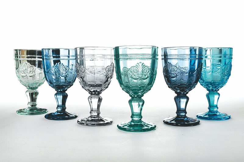 Set 6 Calici in Vetro 235 ml Villa d'Este Home Tivoli Syrah