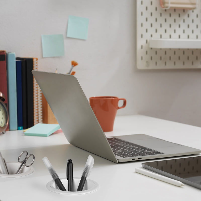 Accessorio Porta Oggetti Pot Imballo 1 Pezzo Plastica Bianca Tecnoplastica Emuca