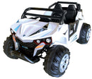 Macchina Elettrica per Bambini 12V 2 Posti E-Cross Bianca