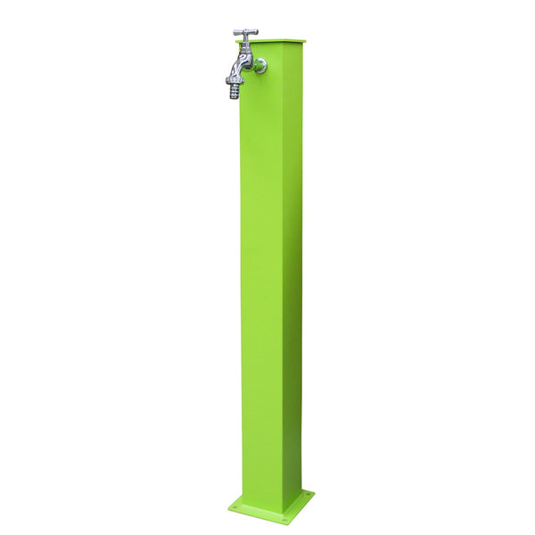 sconto Fontana da Giardino 9x15x85 cm con Rubinetto Verde Acido