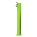 Fontana da Giardino 9x15x85 cm con Rubinetto Verde Acido