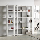 Libreria Moderna 5 Ripiani 178x36x204 cm in nobilitato Bianco