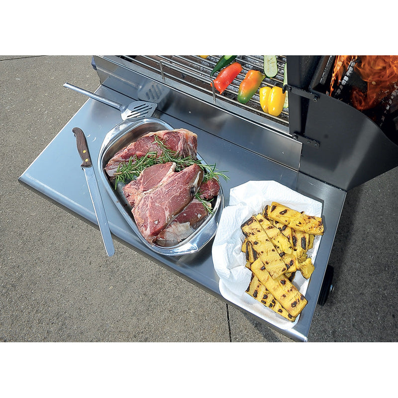 Barbecue a Legna con Griglia in Acciaio Famur BK 8 Elite