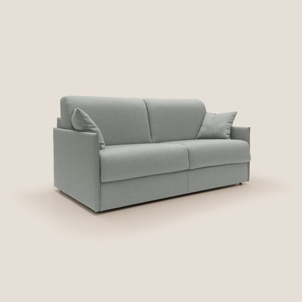 Divano Letto 3 Posti 189x96x96 cm Evans in Tessuto Grigio online