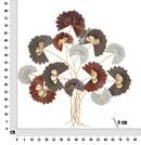 Pannello da Muro Reddy 78x8x80 cm in Ferro 