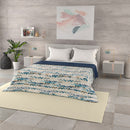 Trapuntino Estivo 100gr con Stampa in Microfibra Modern Sky Varie Misure