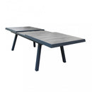 Tavolo Allungabile Seattle 205/265x105x75 h cm in Alluminio Antracite