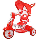 Triciclo a Spinta per Bambini Seggiolino Reversibile Hornet Rosso