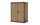 Armadio Porta Attrezzi da Esterno 140x73,6x170,4 cm Keter Signature Vertical Shed in Resina Effetto Legno Noce