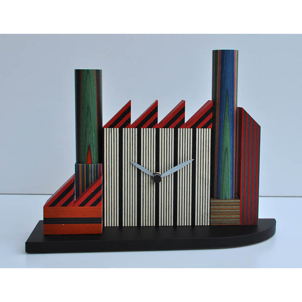 acquista Horloge De Table Vintage 27X21X9Cm Pirondini Italia Lumière Multicolore Vintage