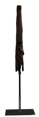 Ombrellone da Giardino 2x2 m Palo Ø38 mm in Alluminio Tessuto Dralon Acrilico Border Taupe