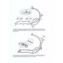 Dondolo da Giardino Pensile in Metallo con Cuscino e Parasole 120x175x220cm Pendent Beige