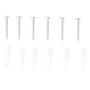 Set 4 Faretti Solari da Giardino 17x10x48,3 cm a LED Nero