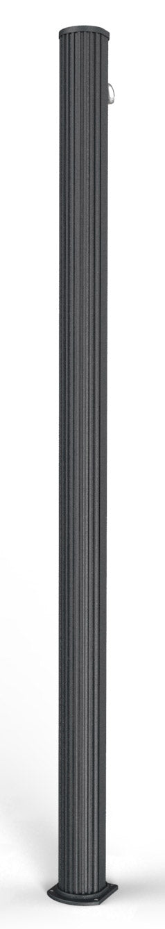 Doccia Solare da Giardino 25L Miscelatore e Lavapiedi Arkema Jolly S Grigio Antracite