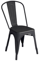Sedia da Giardino 43x53x86 cm in Lamiera Piombo
