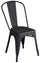 Chaise de jardin 43x53x86 cm en plaque de plomb