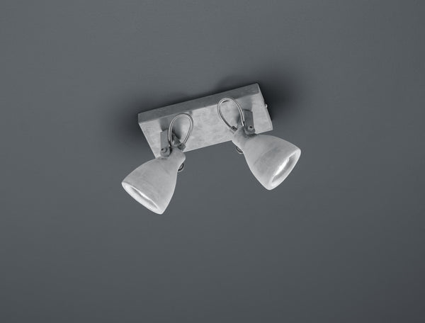 online Spot d'intérieur GU10 en béton métallique