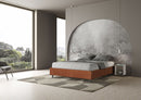 Letto Matrimoniale Azelia Labirinto 04 Arancione Varie Misure