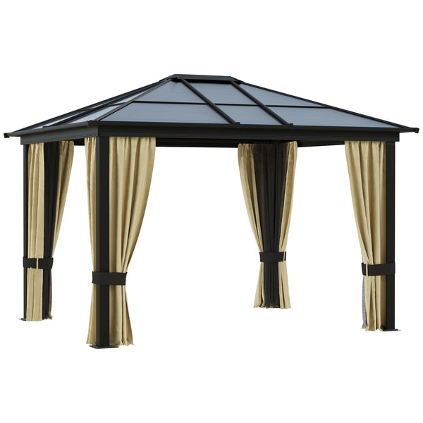 online Tonnelle de Jardin 3x3.6x2.65m en Aluminium et Polycarbonate Chapiteau de Luxe