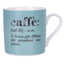 Set 6 tazzine Caffè Ø6x6 cm in New Bone China VdE Tivoli 1996 Ocean