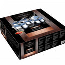 Batteria di Pentole 18 Pezzi in Acciaio Inox Antiaderente con Coperchio in Vetro