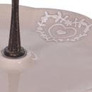 Alzatina 2 Piani in Ceramica H 26 cm