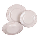 Servizio Piatti 12 Pezzi in Gres VdE Tivoli 1996 Duchessa Vanilla