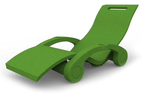Lettino Chaise Longue Galleggiante da Esterno Giardino Arkema Serendipity Verde Chiaro online