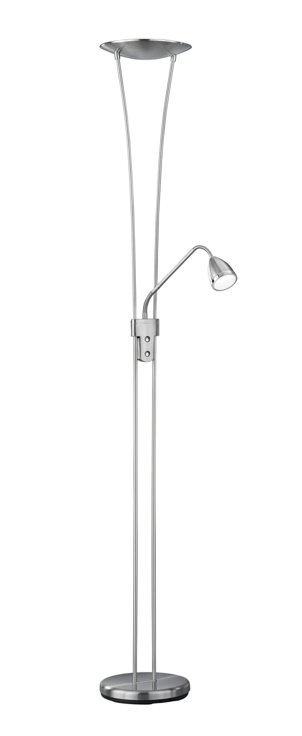 online Lampadaire LED d'intérieur en Métal Nickel Mat